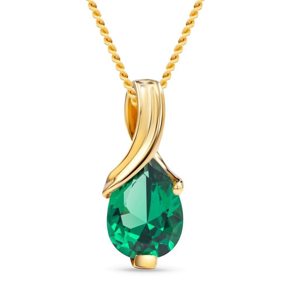 Catenine: Halskette Smaragd und 14K – Nuovo e nell'imballaggio originale da Hemmental venduto da 18kGold 2