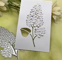 Stanzschablone Nr. 962, Blume (Sizzix geeignet)