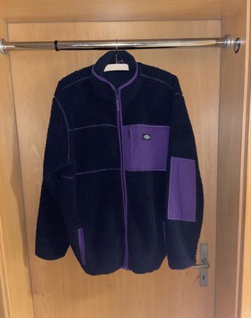 Fleecejacke Dickies Dunkelblau Lila Grösse M gut