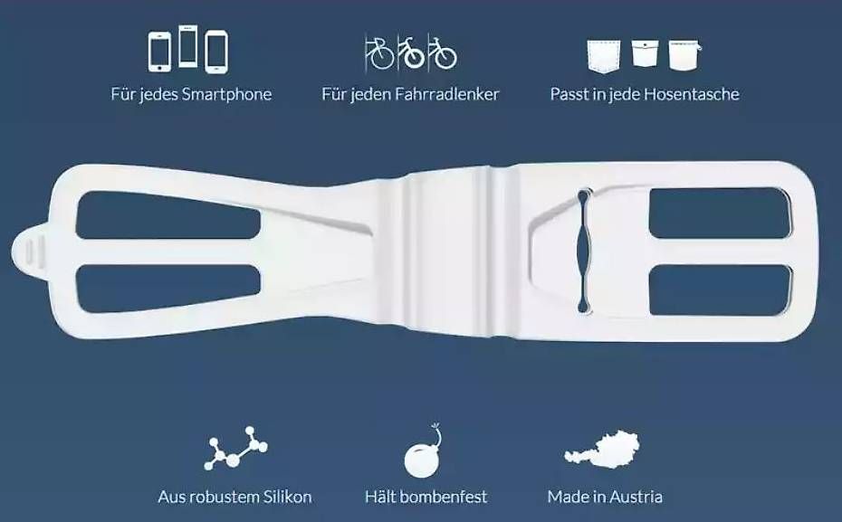 Staffe: Handy Halterung fürs Rad - Smartphonehalter – Nuovo e nell'imballaggio originale da Lenzburg venduto da neisha0805 2