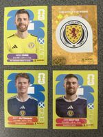 WM 2026 Panini Schottland SCO1,SCO2,SCO8,SCO11