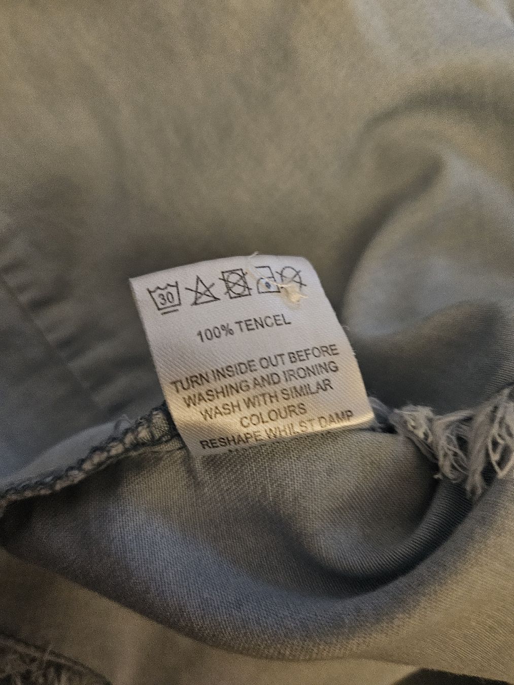 Zebra Camicette: Zebra Jeanshemd hellblau Gr. M – Usato da Anwil venduto da tamoos 5