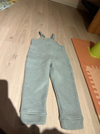 Hessnatur Wool Overalls Organic Virgin Wool Size 98/104