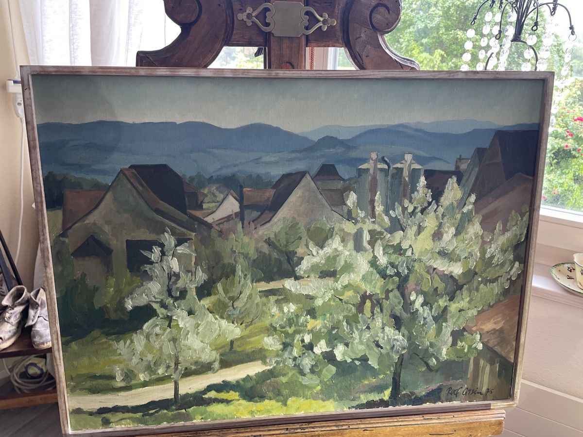 Poster & Bilder: Dorf Blauen Baselland – Gebraucht aus Zwingen von keuseli49 5
