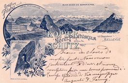 Gruss vom Pilatus (gelaufen 1896) /ac