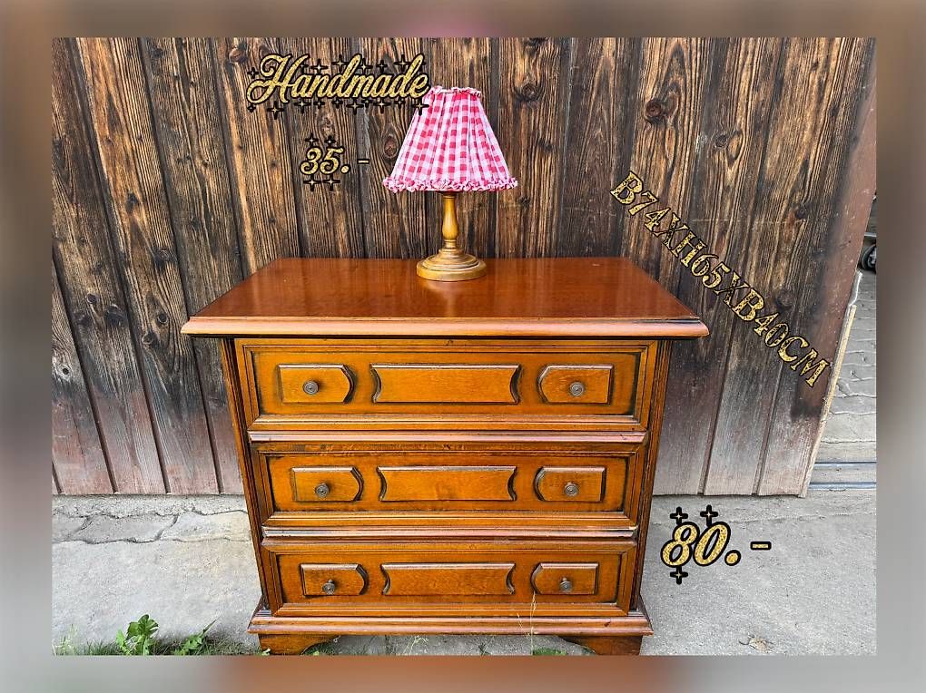 Kommoden: Verschiedene massive Möbel im Vintage Style Teil 2 – Gebraucht aus Cressier FR von Schmid-B1990 1