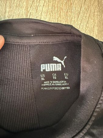 PUMA Sportoberteil Damen Gr. XL schwarz Fitness Gym