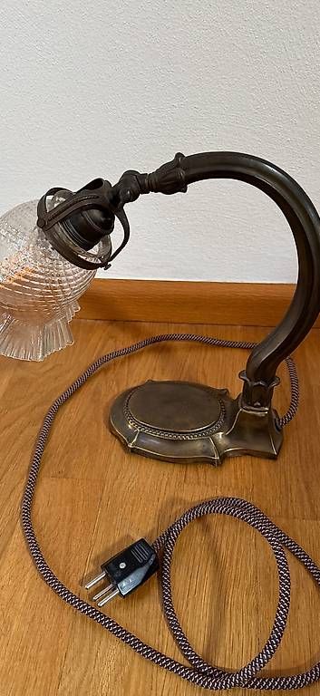Lampade: Antike Lampe Jugendstil – Usato da Basel venduto da Joshy03 1
