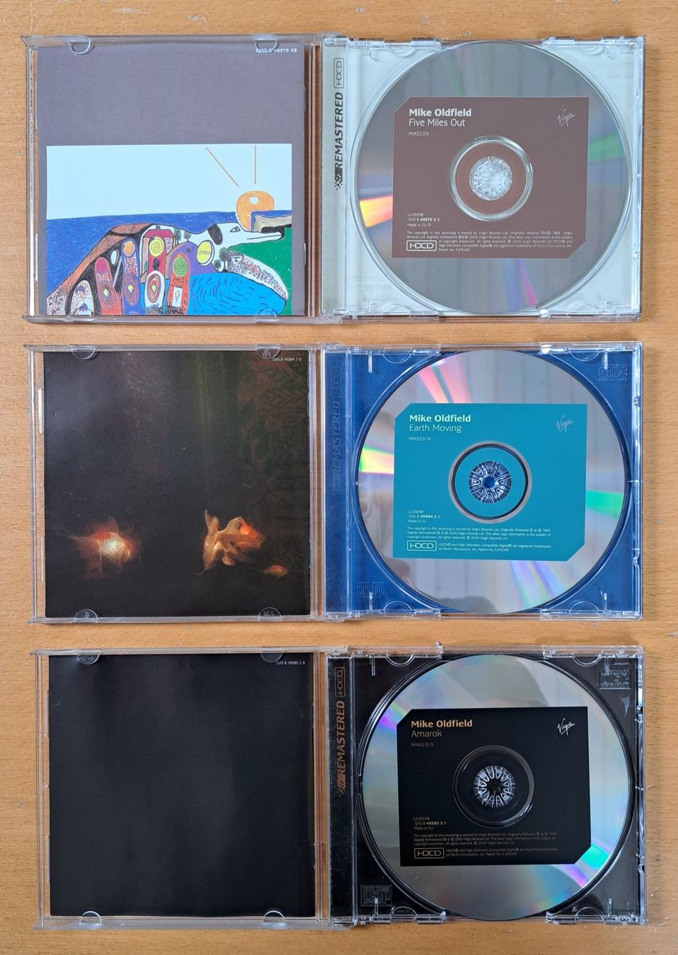 CD: Mike Oldfield 3 x HDCD – Usato da Oftringen venduto da Larissali 2