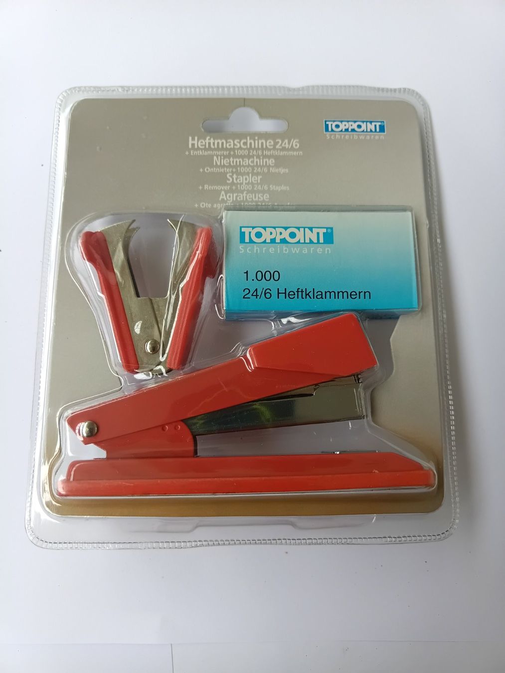 Bindegeräte: TopPoint Heftmaschine Set – Neu und originalverpackt aus Wängi von Ladys_First