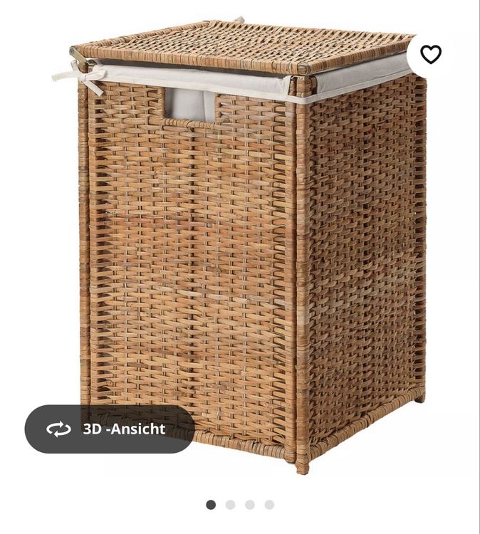Ikea Waschekorb Rattan