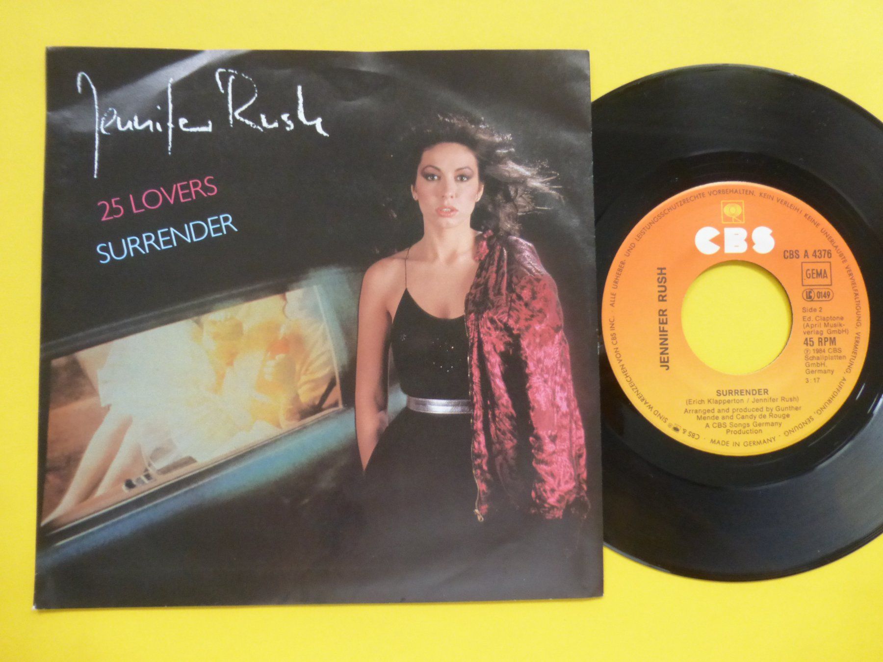 Dischi in vinile: Jennifer Rush – 25 Lovers / Surrender – Usato da Zürich venduto da Swiss57
