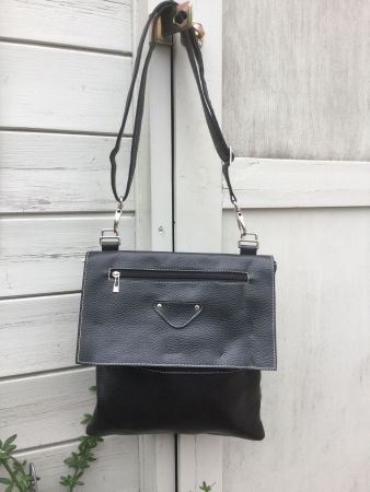 Sac à bandoulière noir NEUF