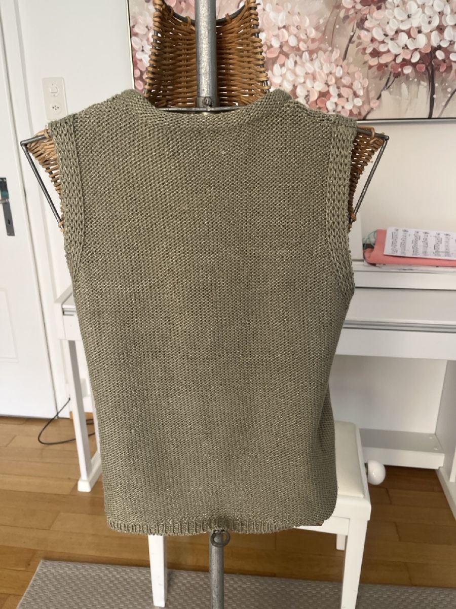 Gilets: Olsen Strick-Gilet, Khaki, 38 – D'occasion à Solothurn par Bobesch08 3
