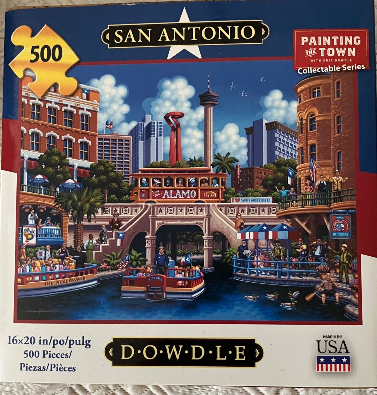 Puzzle: Puzzle Dowdle "San Antonio" – Usato da Luzern venduto da Pat69Lu
