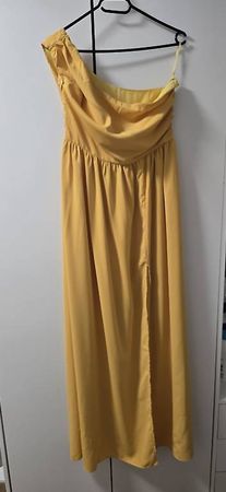 Abendkleid one shoulder