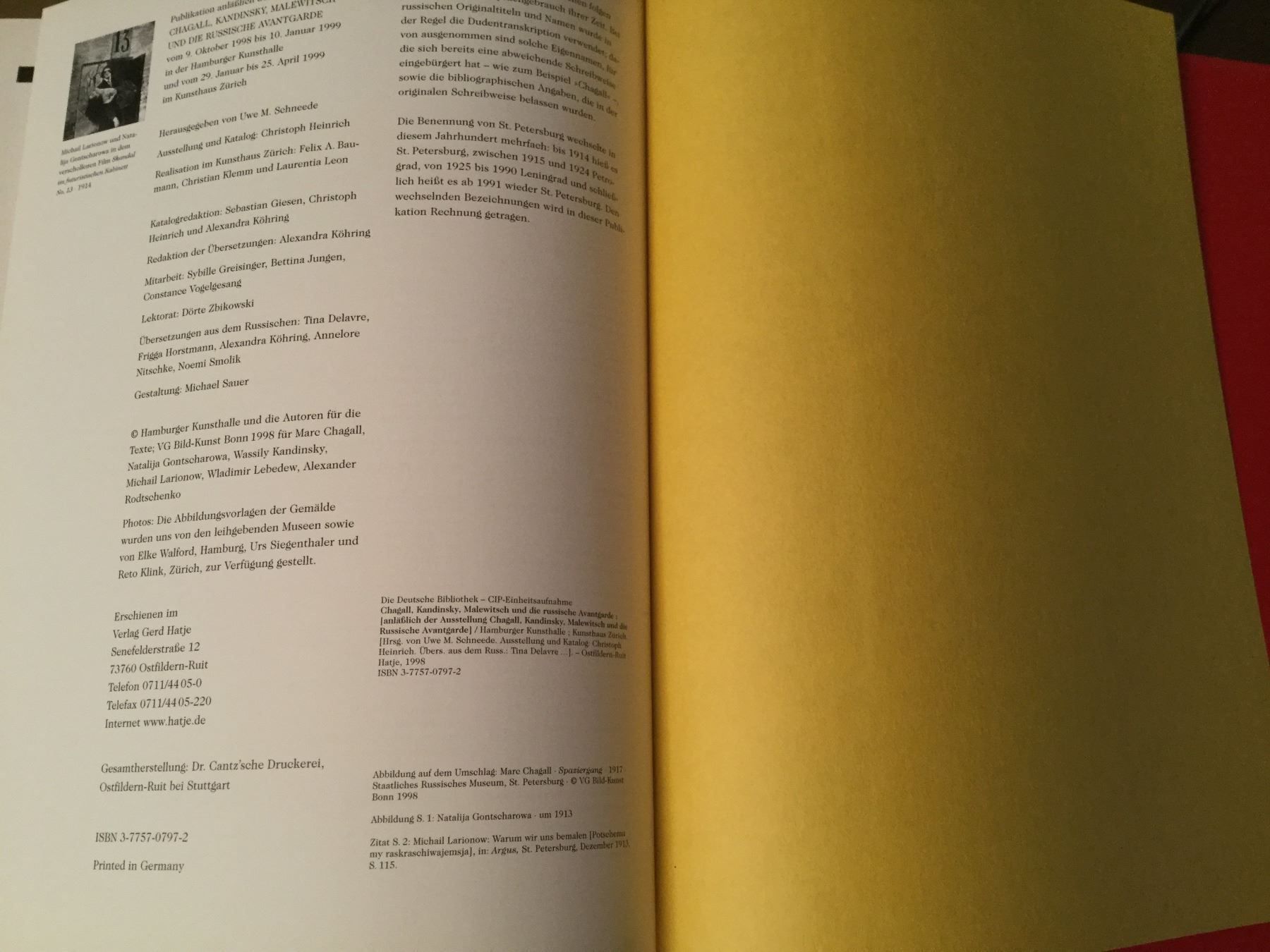 Libri: Chagall, Kandinsky, Malewitsch u.a. – Usato da Luzern venduto da Einh0rn 9