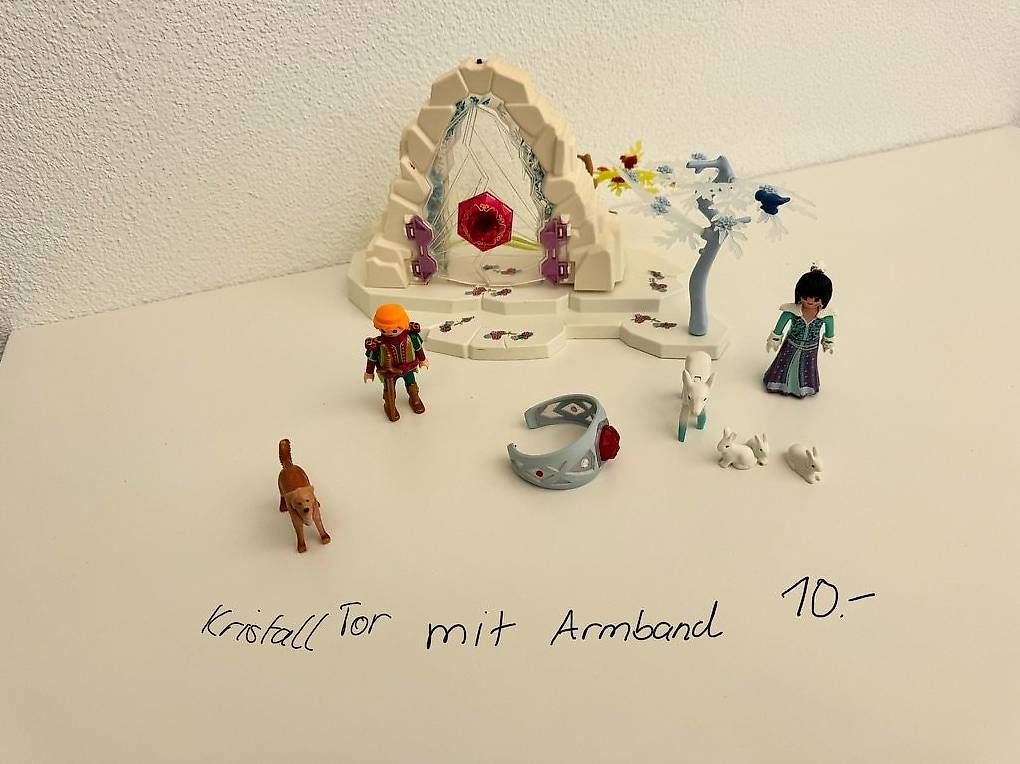Giocattoli: Playmobil Kristalltor mit Armband – Usato da Untersiggenthal venduto da Mannino