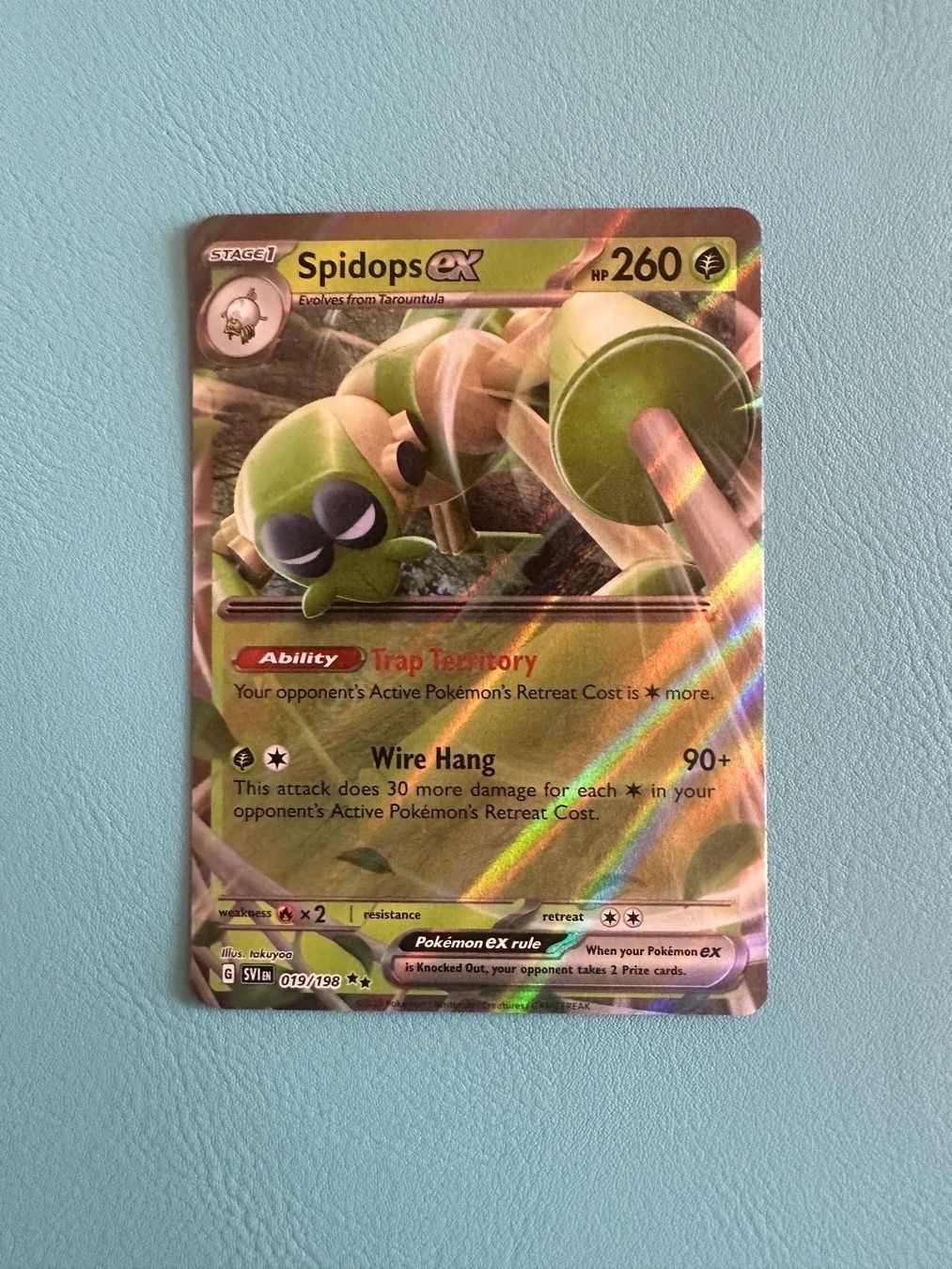 Pokémon Carte collezionabili: Pokemon Speedops EX Fullart selten mega schön – Usato da Lommiswil venduto da CollectorOne