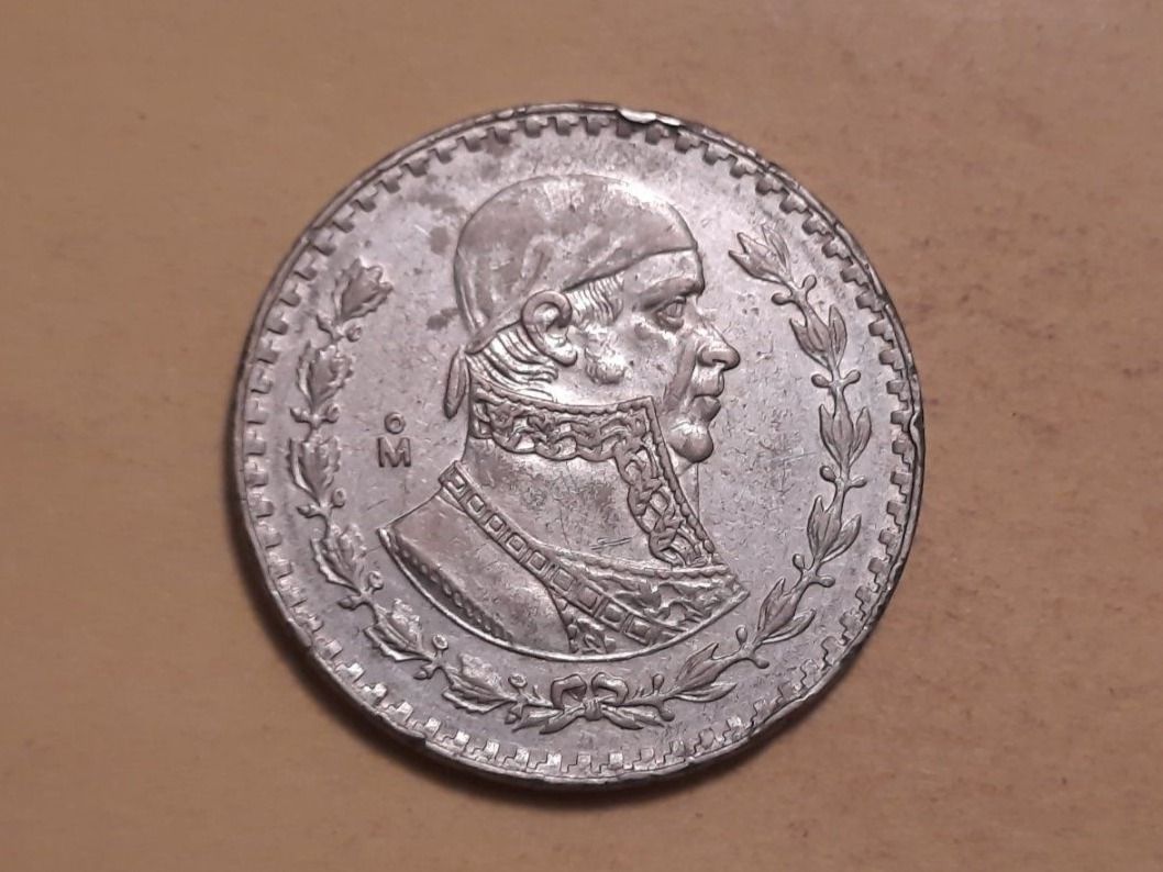 Alle Münzen: Mexiko 1 Peso 1959 Billon Silber – Gebraucht aus Buchs SG von numispatica