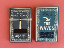 Virginia Woolf Bücher "The Waves" & "To The Lighthouse" 