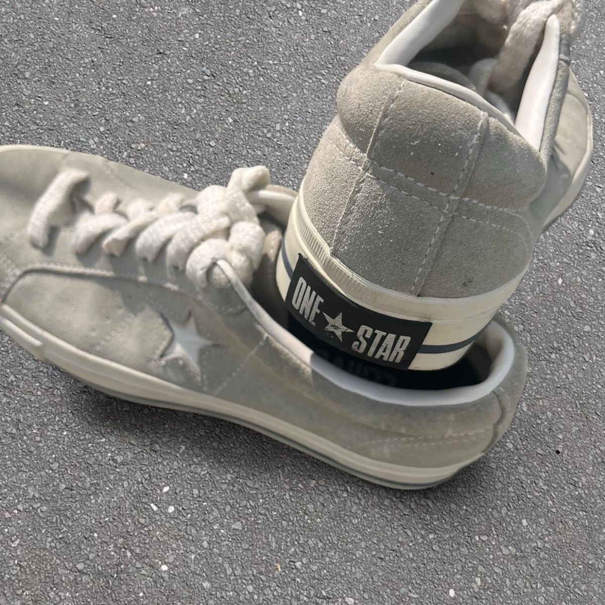 Converse Scarpe da uomo: Converse One Star Sneakers Grau/Pastel – Usato da Riehen venduto da art_c76v 2