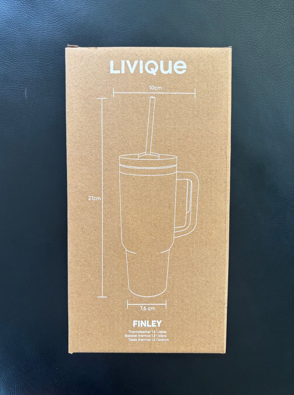 Tazze: Thermobecher FINLEY von LIVIQUE – Nuovo e nell'imballaggio originale da Zürich venduto da Tzhkely24 2