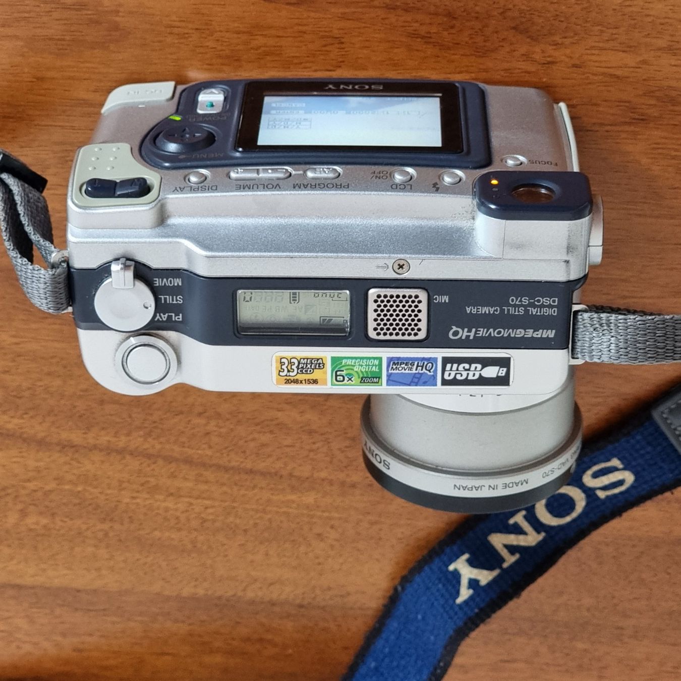 Sony Kamera: Sony DSC-S70  -  nostalgische Digitalkamera - bester Zustand – Gebraucht aus Obergerlafingen von dede-SO 3