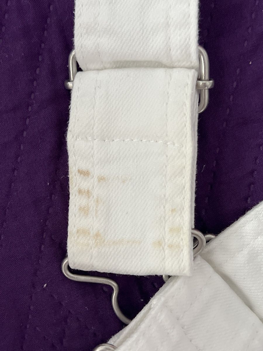 Tute: Salopette blanche Miss Sixty avec perles Taille M – Usato da Renens VD venduto da sar_bwz5 9