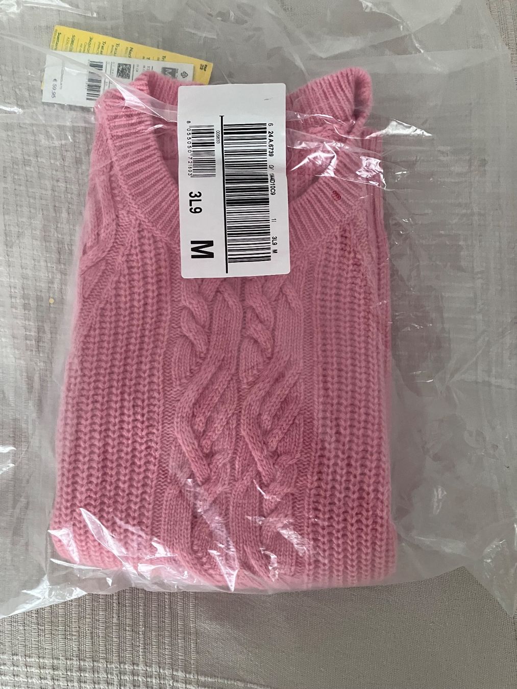 Benetton Giacche: BENETTON Pullunder aus Wolle Damen - Grösse M - rosa - NEU – Nuovo e nell'imballaggio originale da Baden venduto da Gigelitante 3