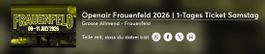 Openair Frauenfeld Ticket Samstag
