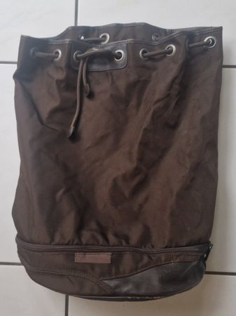 Brauner Turnbeutel/Rucksack ('Matrosenrücksack'), topZustand