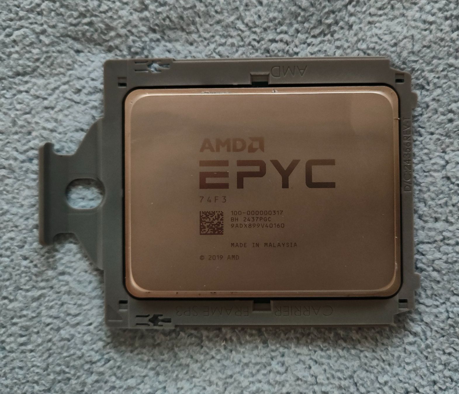 Amd Composants électroniques: AMD Epyc 74F3 SP3 CPU – D'occasion à Hägglingen par htr_qz5j