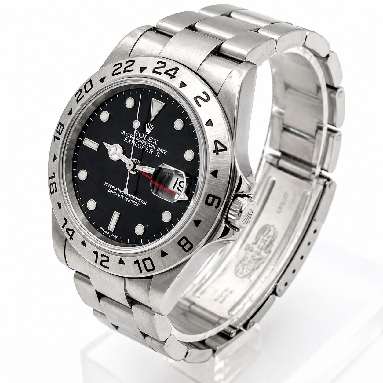 Rolex Orologi: Rolex Explorer II - Ref: 16570 / 2007 – Usato da Wil SG venduto da rappwatches 5