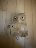 Holz Eule Sparschwein UBS