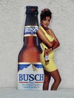 REKLAME BLECHSCHILD SCHILD USA BUSCH BEER BIER 90.5 x 49 cm