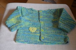 TAILLE 68 VESTE NEU - HANDARBEIT