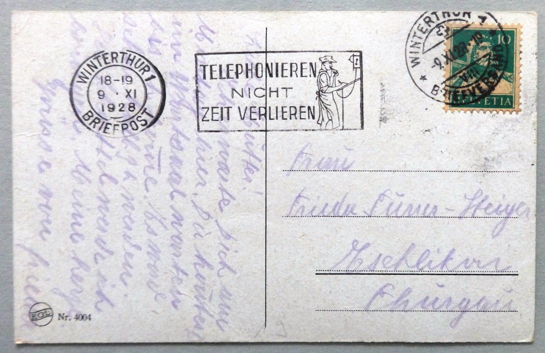 Ansichtskarten: Paysage printanier – Gebraucht aus Fétigny von Billy2miny 1
