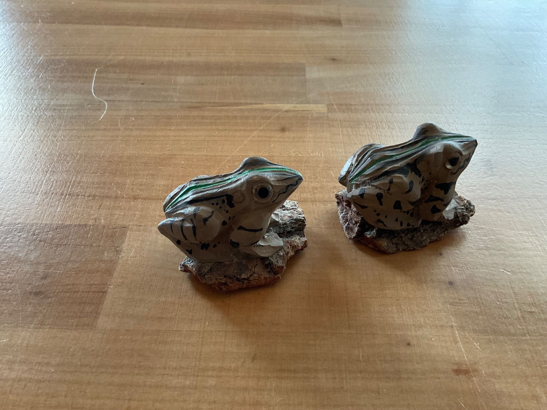 Statuette: Frosch Figuren aus Holz – Usato da Rümlang venduto da euqinom16 2