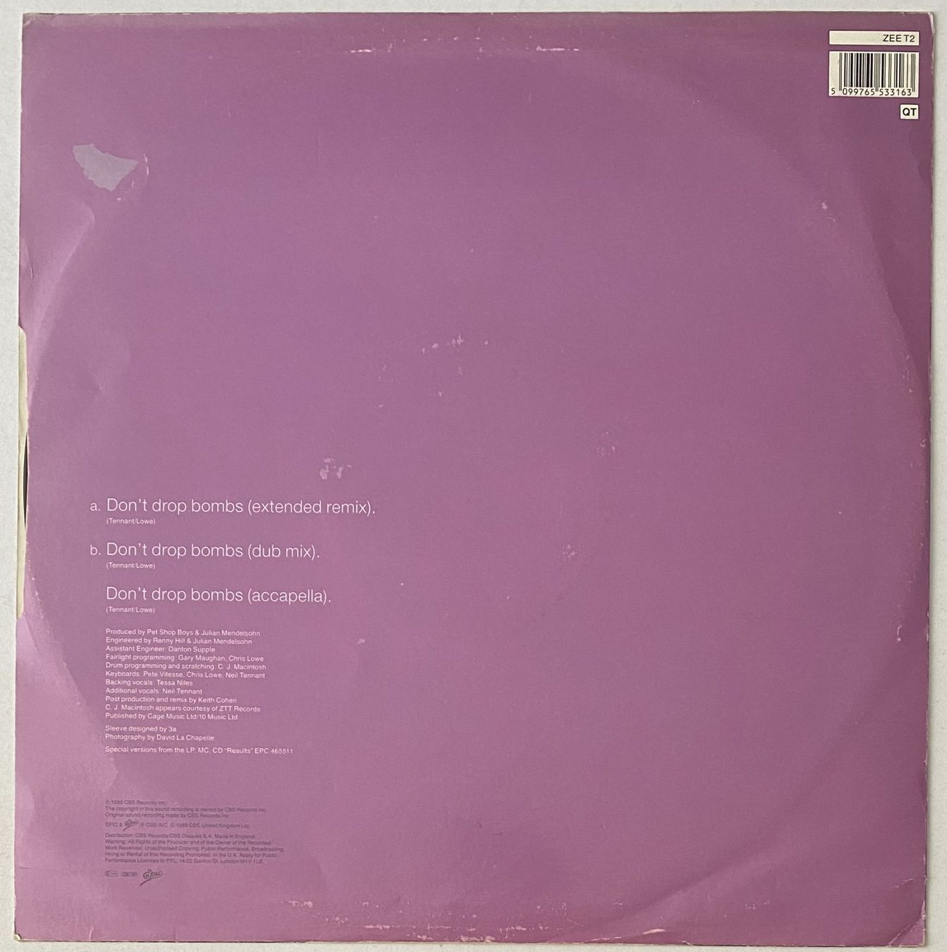 Vinyles: Liza Minnelli, Don't Drop Bombs – D'occasion à Flums par Empe1 1