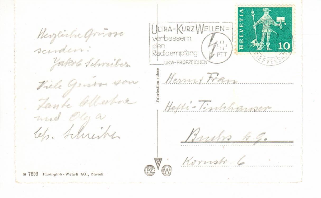 Ansichtskarten: Rapperswil – Gebraucht aus Wolhusen von Curver9 1