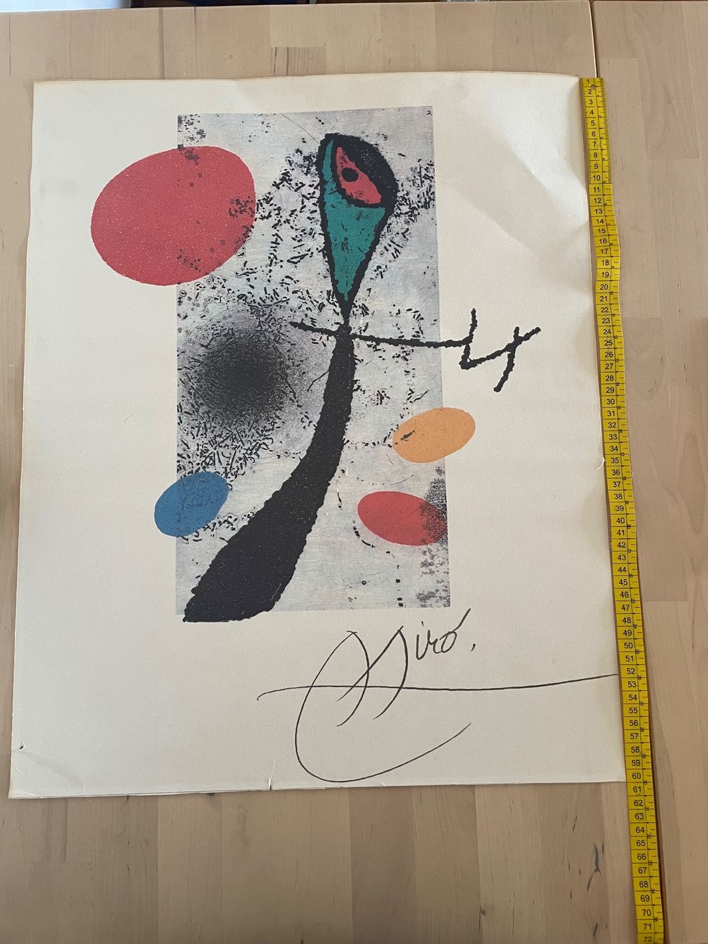 Foto & Immagini: 48 x 60 centimetres print by Miró – Usato da Chavannes-Renens venduto da fco_p59h 1