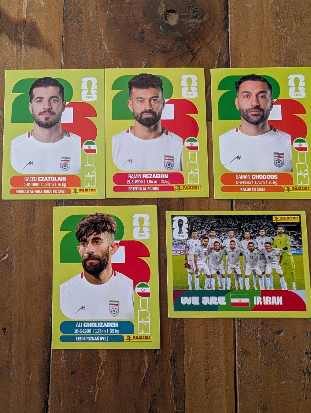 Panini Carte collezionabili: Panini Iran – Nuovo (secondo la descrizione) da Gebenstorf venduto da fa1zz