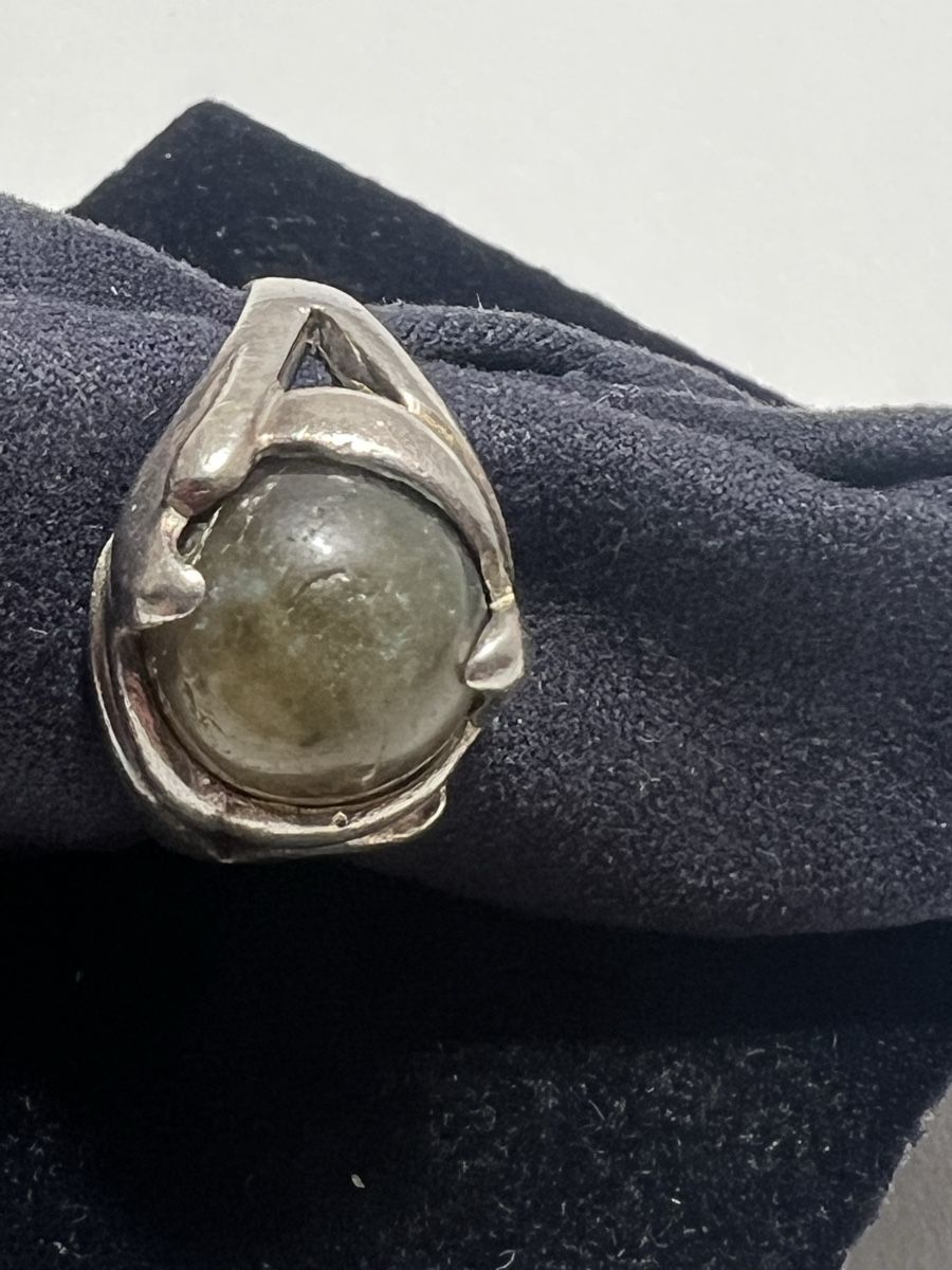 Anelli: Bague en argent avec 7 pierres interchangeables – Usato da St-Pierre-Clages venduto da ste_xk6p 5