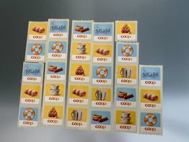 COOP SPLASH Sammelmarken