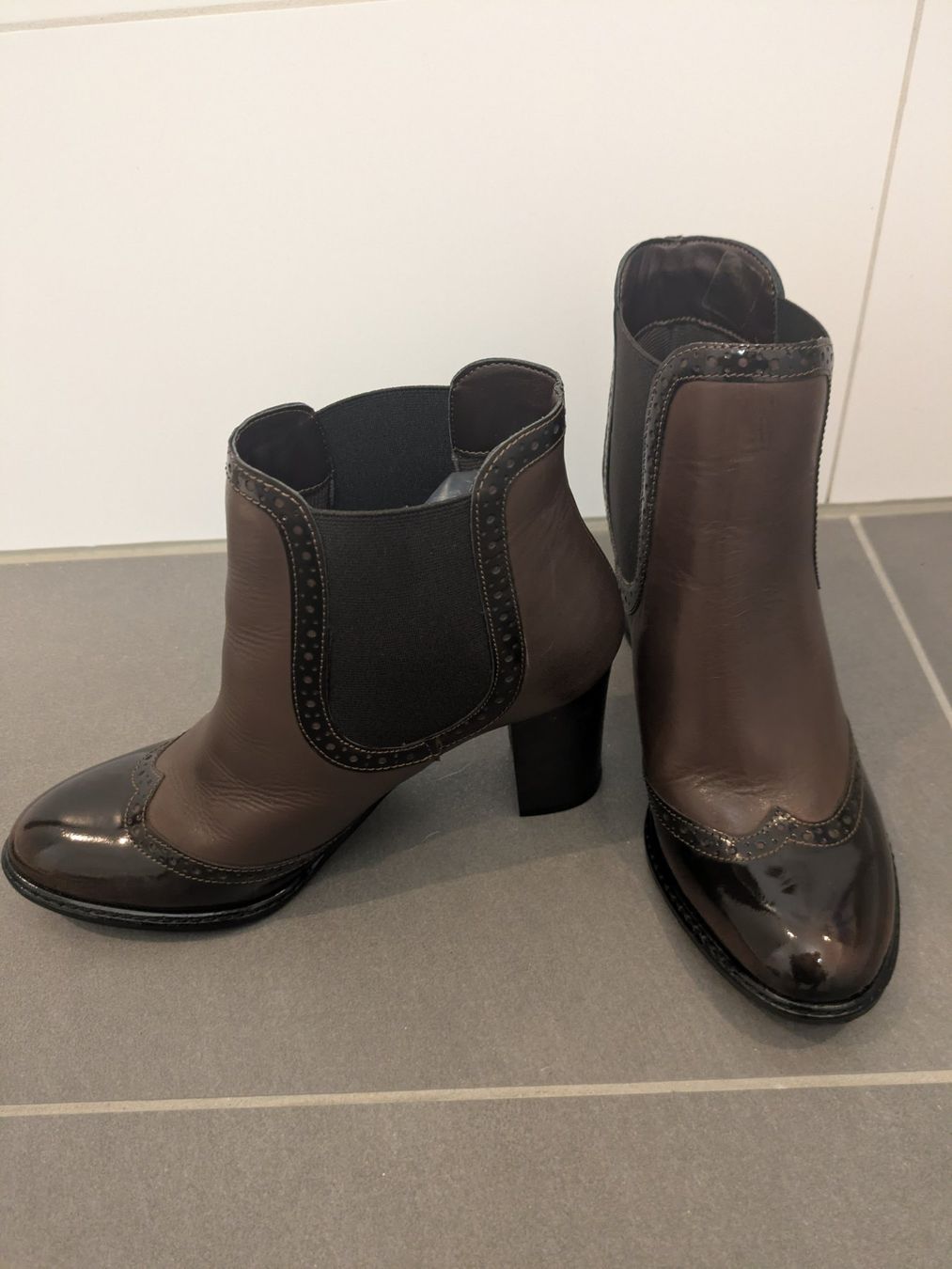 Scarpe da donna: Leder Stiefelette Bordo Gr. 38 – Usato da Benken SG venduto da olga81 1