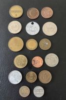 Lot Jetons Vintage : Jeux, Téléphone & Amusement (17 pcs)