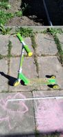 Hudora Kickboard grün Fussball drei Räder gebraucht