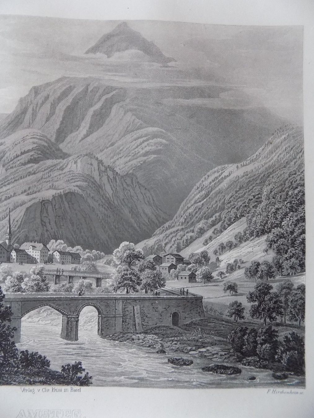 Gravures: Amsteg Uri – D'occasion à Risch par Rischli15 6