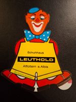 Vintage Rar Sticker Aufkleber Schuhaus LeutholdAffoltern Neu